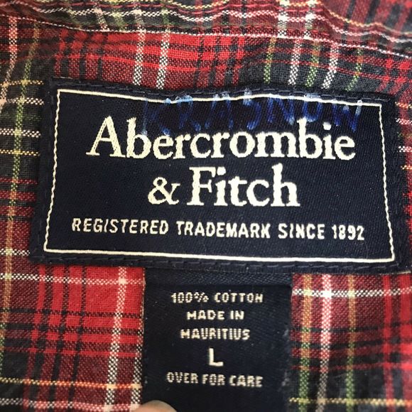 Abercrombie & Fitch Plaid Shirt - Picture 6 of 7